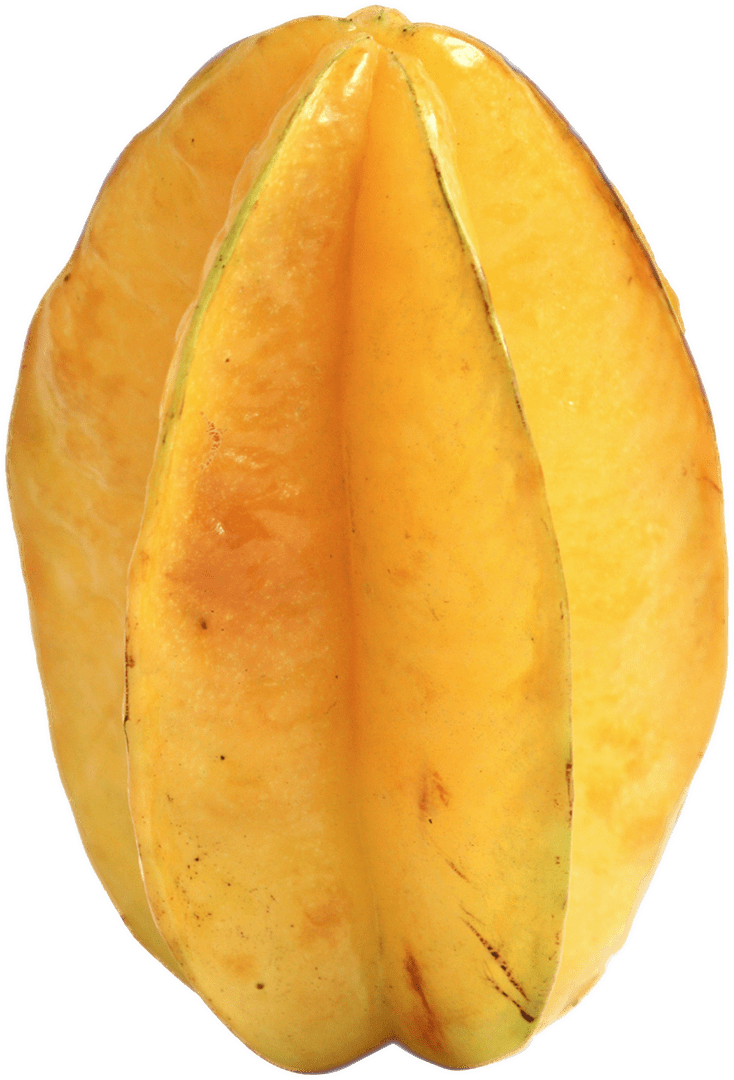 Carambola Starfruit Transparent Png - Carambola (855x1164), Png Download