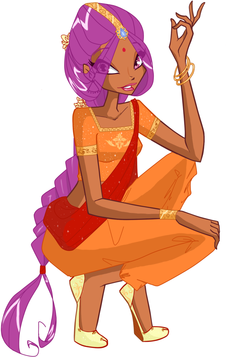 Lakshmi Casual S1 By Djstarberry - Deviantart Winx Club Casual (900x1414), Png Download