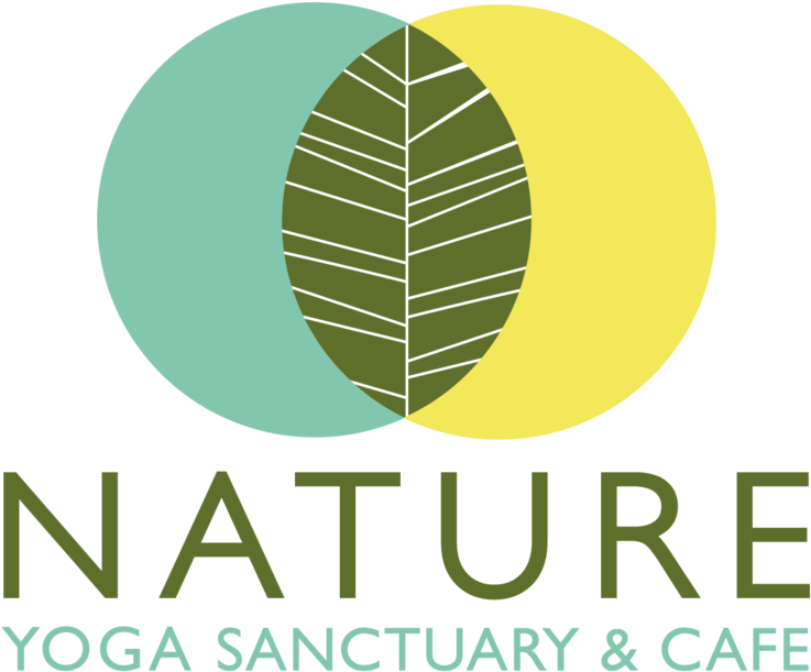 Natureyoga Cafe Logo Color Vertical - Nature Yoga Sanctuary & Cafe - Oak Park (1000x976), Png Download
