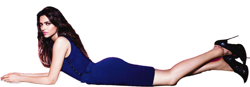Deepika Padukone Png Image - Transparent Bollywood Actress Png (1024x373), Png Download