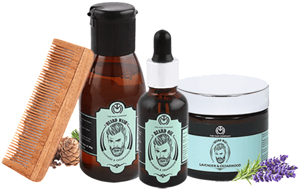 The Mountain Man - Man Company Beard Oil- Lavender & Cedarwood - 30ml (639x639), Png Download