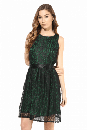 The Vanca Womens Lacy Dress - Dress (300x450), Png Download