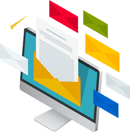 Email Marketing - Email (430x438), Png Download