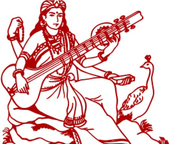Saraswati Png Transparent Images - Saraswati Puja 2018 Date (640x480), Png Download