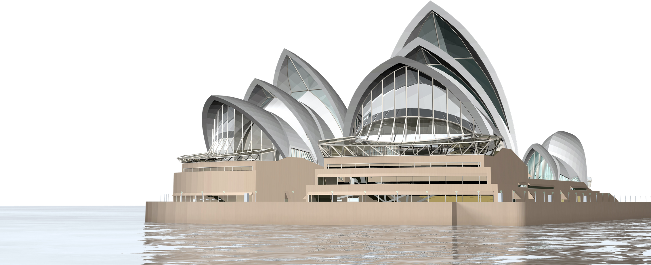 Free Sydney Opera House Png Transparent Image - Australia Opera House Png (2262x1398), Png Download