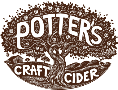 Logo - Potter's Craft Farmhouse Dry (450x350), Png Download