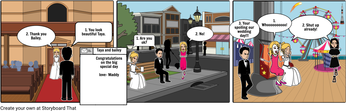 The Newly Weds - Cartoon (1164x385), Png Download