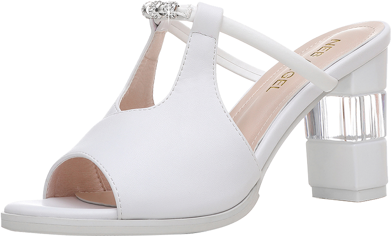 High Heeled Shoes Ladies Casual Shoes Ladies' High - Sandal (800x800), Png Download