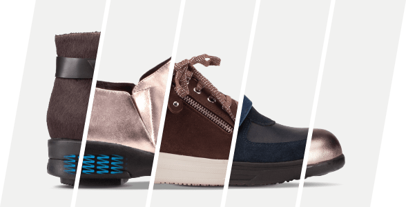 Women's Shoes With Our Patented Versoshock Technology - Shoe (588x300), Png Download