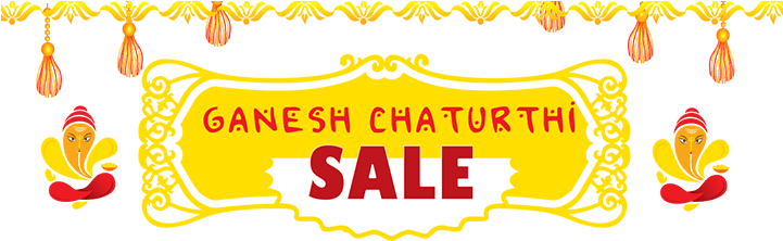 Ganesh Chaturthi Download Png Image - Ganesh Chaturthi Offer Png (720x251), Png Download