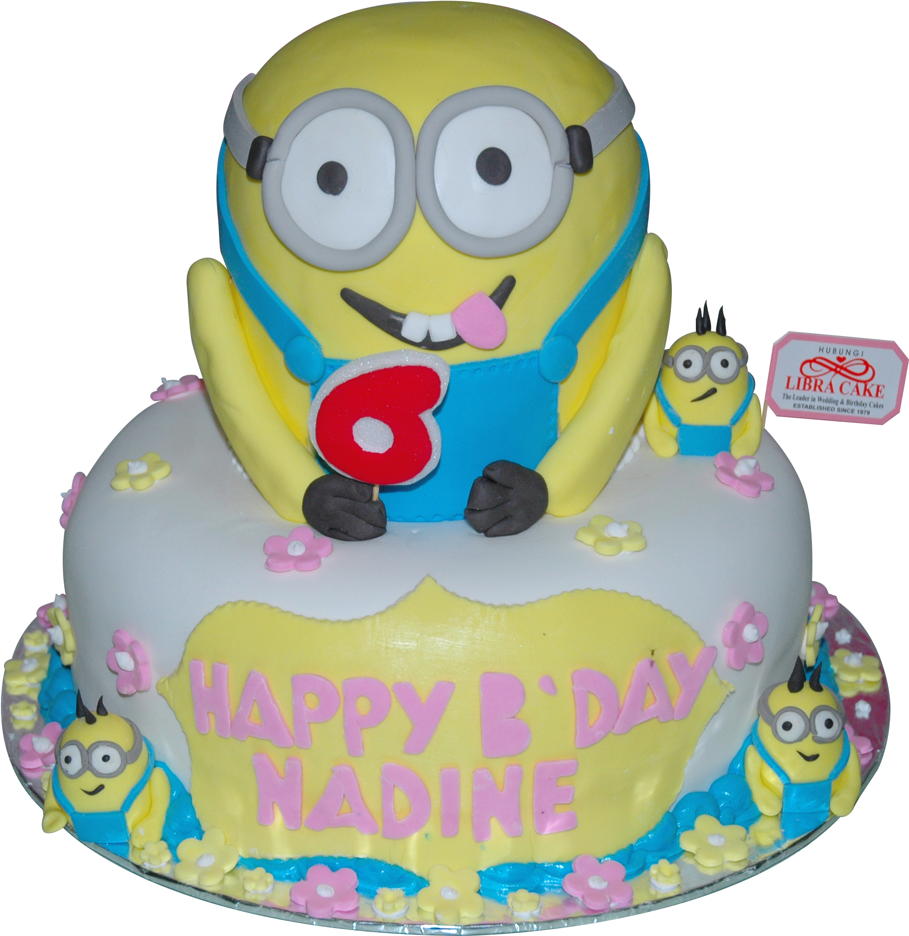Master Minion Full Cake View Minion Sendiri - Child Birthday Cake (1944x2000), Png Download