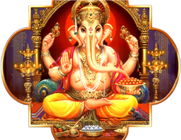 Download Ganesh Puja Invitation Card PNG Image with No Background -  