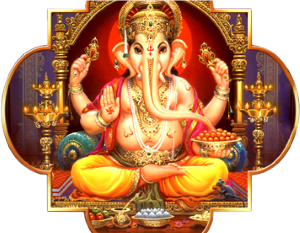 Ganesh Puja Invitation Card (640x480), Png Download