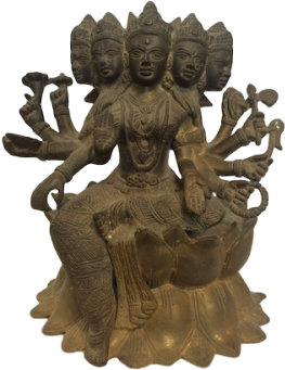 Mirrored Bedside Table - Statue (300x400), Png Download