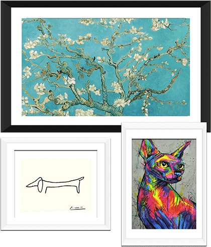 Tallenge Store - Vincent Van Gogh Turquoise Almond Branches In Bloom, (500x500), Png Download