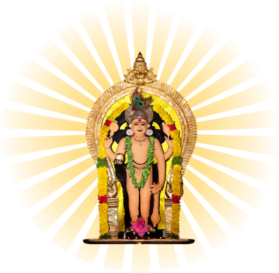 Lord Krishna Temple Kerala - Krishna Puja In Kerala (410x400), Png Download