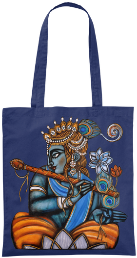Lord Krishna Totebag (479x570), Png Download