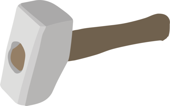 Drawing Hammer Description Industry Download - Desenho Do Martelo Do Thorl Png (545x340), Png Download