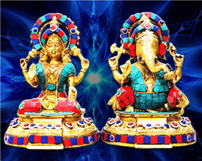 Download Ganesh & Lakshmi - Ganesha PNG Image with No Background -  