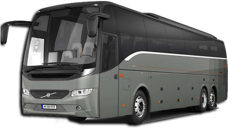 Volvo Coach - Bus (500x292), Png Download