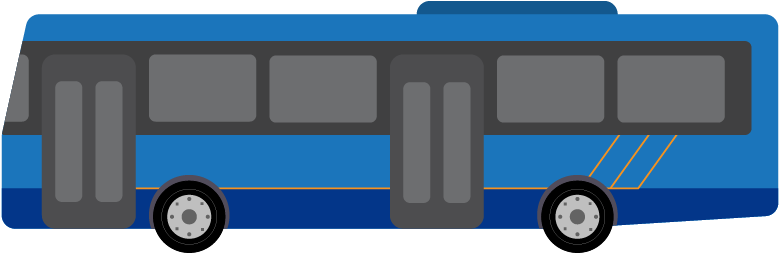 Intercity Bus Operations - Bus (801x321), Png Download