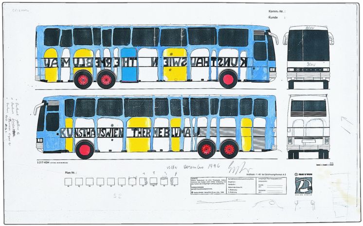 Painting Of A Bus - Bad Blumau (800x521), Png Download