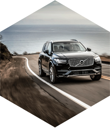 Fältcom Case Volvo Cars Hexagon - Volvo Xc90 2018 (376x436), Png Download