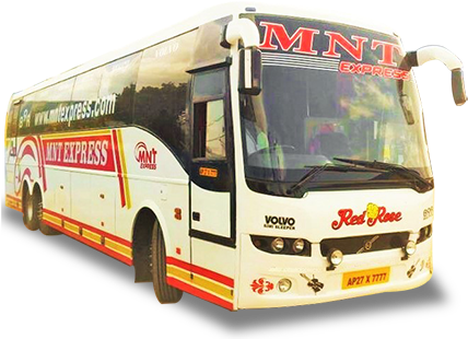 Bus - Mnt Express Ap Travels (550x309), Png Download