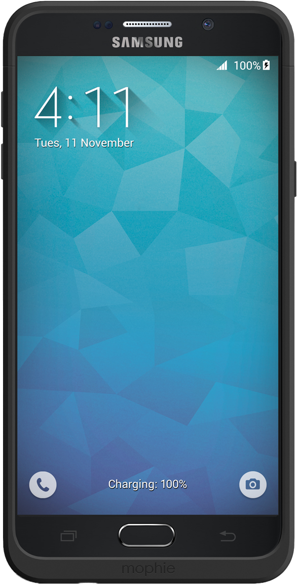 This Juice Pack Case Provides A Reliable, Quick Charge - Mophie Juice Pack Battery Case Cover For Galaxy Note (680x1241), Png Download