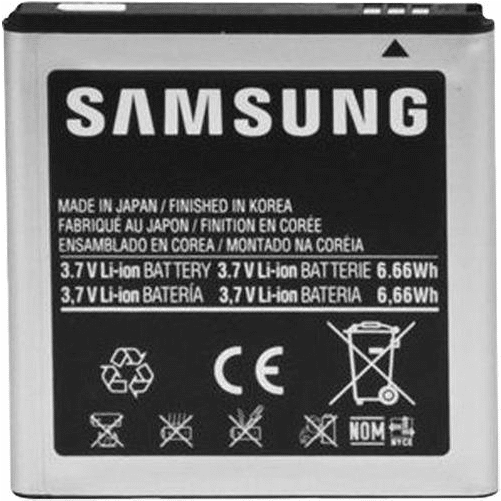 Replacement Battery For Samsung Galaxy S2 Gt-i9100 - Samsung Omnia W I8350 Battery (600x600), Png Download