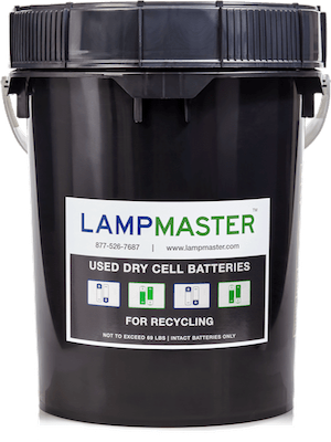 Dry Cell Battery Recycling Kit 5gal - Recycling (300x400), Png Download