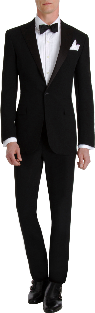 Well Fitting Tuxedo (509x1272), Png Download