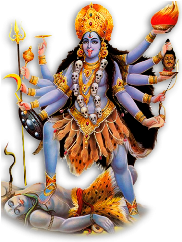 Hinduism Png Hd - Kali Mata (640x480), Png Download