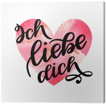 Love You Postcard - Watercolor Painting (400x400), Png Download