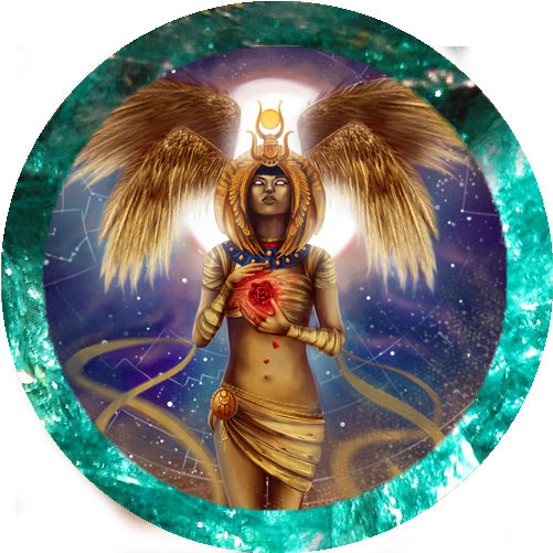 Isis Copy - Evil Egyptian Goddess (543x550), Png Download