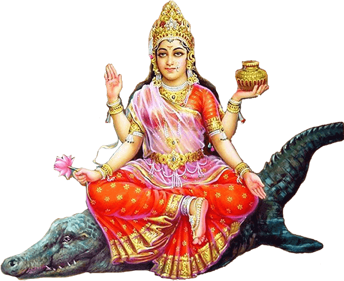 Ganga Maa Hd Png (700x800), Png Download