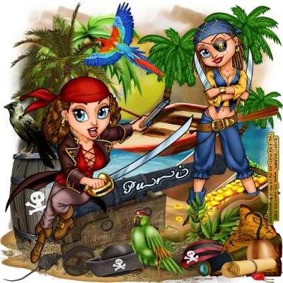 Mi Rincón Gótico - Pirate Femme (400x400), Png Download