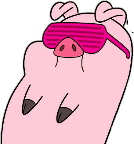 Cerdito De Gravity Falls (439x471), Png Download