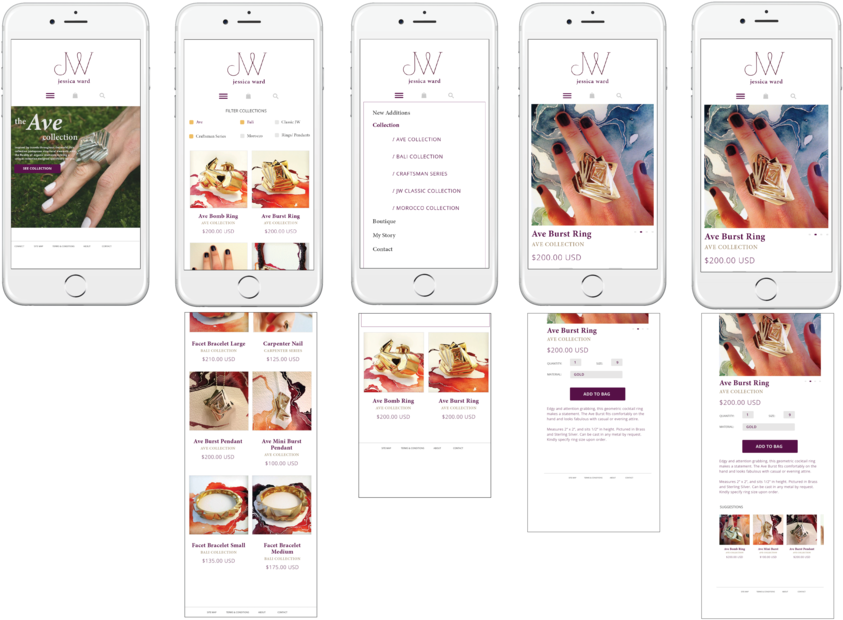 This Is A Concept Identity And Responsive Web Design (1000x647), Png Download