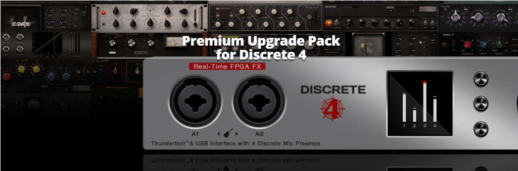 Antelope Audio Premium Upgrade Pack For Discrete 4 - Antelope Audio Discrete 4 Afx Microphone Preamp (1024x1024), Png Download