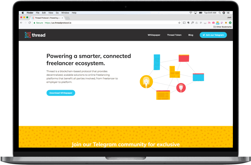 Thread Inlaptop - Portable Network Graphics (1000x700), Png Download