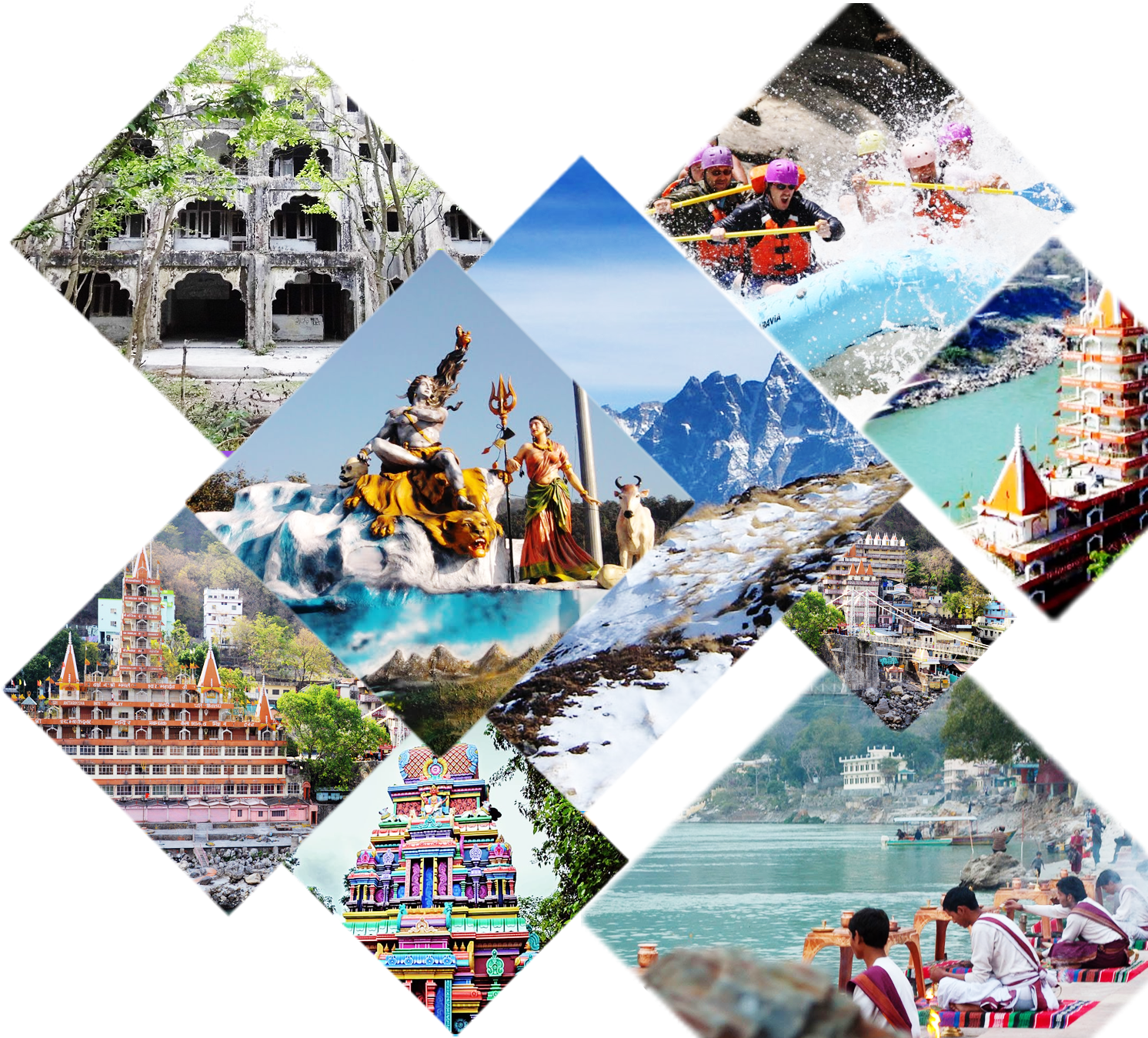 Rishikesh Attractions - Auli (1523x1348), Png Download