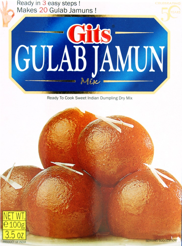 0 - Gits Gulab Jamun Mix 200g (800x800), Png Download