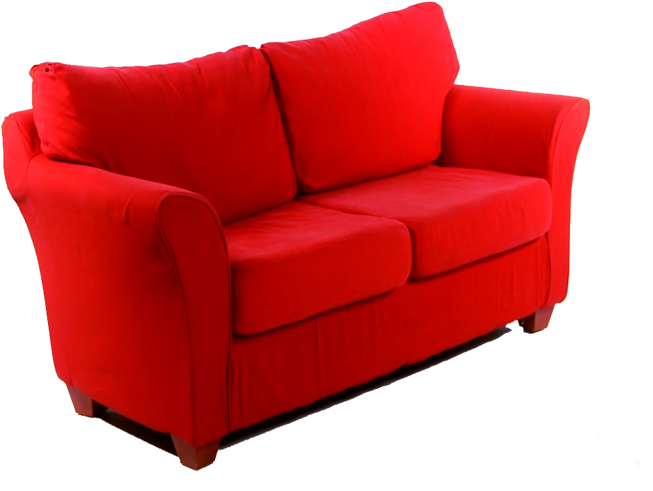 Red Sofa Png Image With No Background, Collier Sofa Dimensions