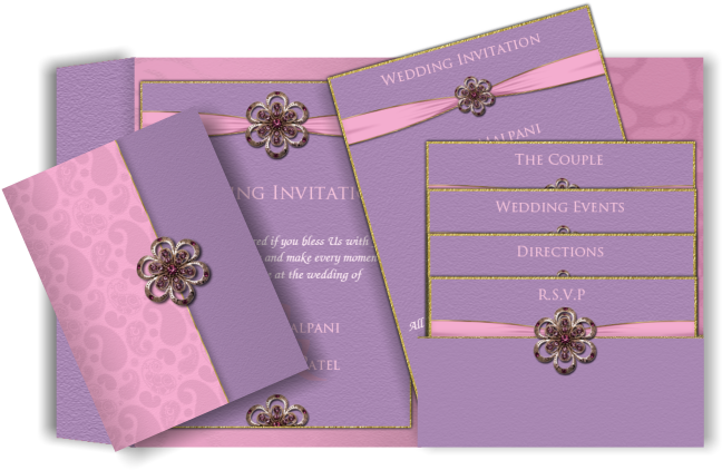 Need To Include A Religious Wedding Symbol For Your - Invitation Card Cover Design (670x447), Png Download