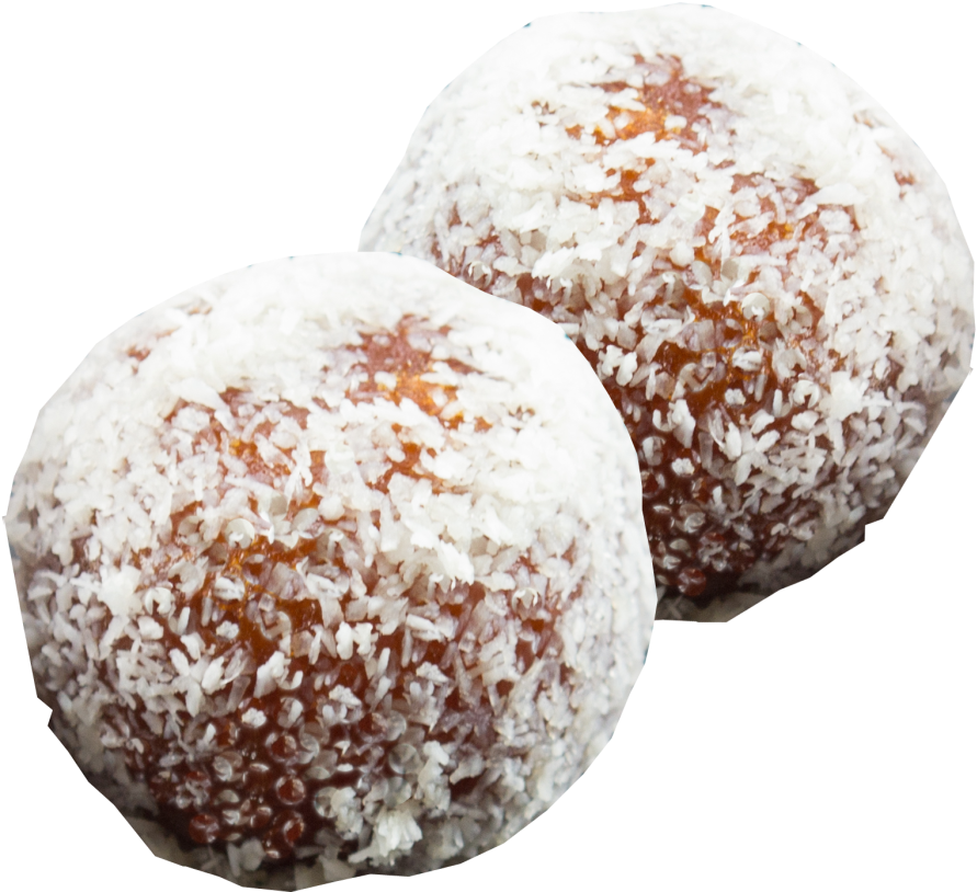 Kala Jamun Coconut - Rum Ball (1024x902), Png Download