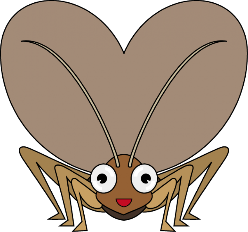 Free Png Cricket Insect Clipart Png Images Transparent - Insect (850x794), Png Download