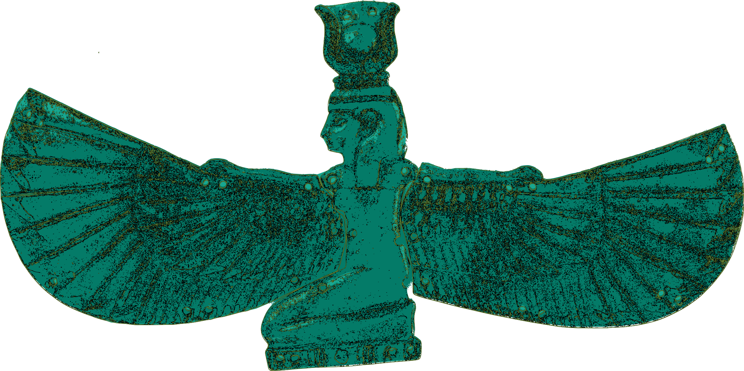 This Free Icons Png Design Of Nut Goddess Of The Sky (2400x1198), Png Download