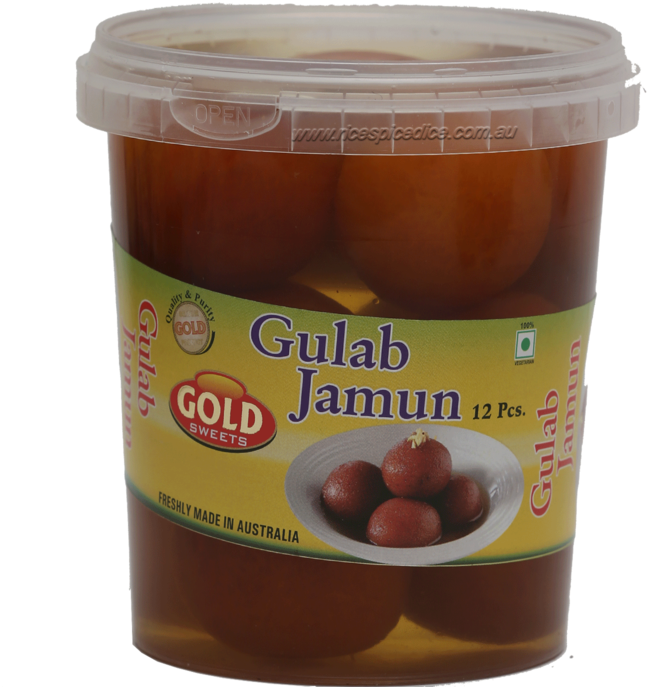 Gold Sweets Gulab Jamun 1kg - Gulab Jamun (700x700), Png Download