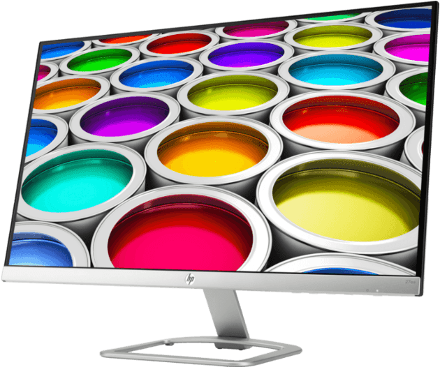 Left Facing - Hp 27ea Full Hd 27" Ips Led Monitor (700x525), Png Download